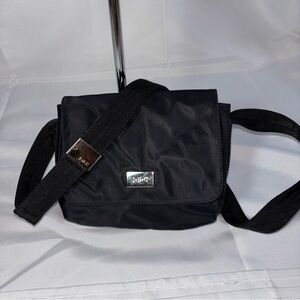 2/$30 INC International Concepts Black Nylon Minimalist Crossbody Bag